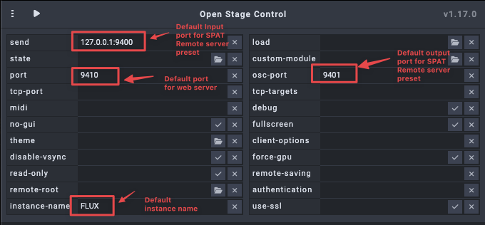 SPAT Revolution Remote Config